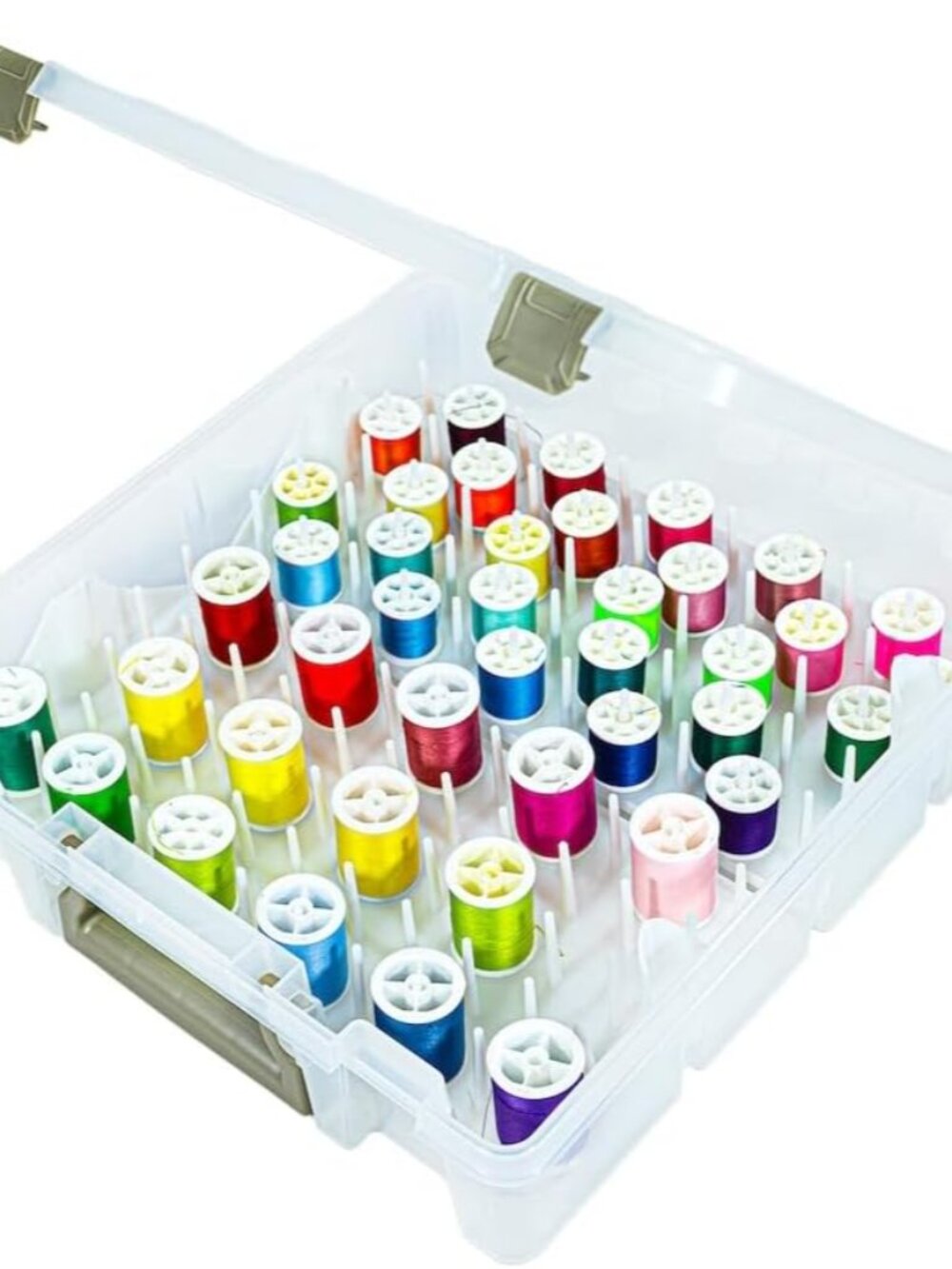 Super Satchel Thread Box - Versatile Thread Storage for Sewing, Embroidery, and